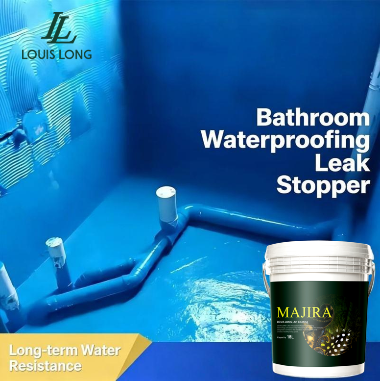 Acrylic Water Based Interior floorPaint Eco Friendly Waterproof Anti Mold Moisture Resistant Coating for Home Store Office Brush